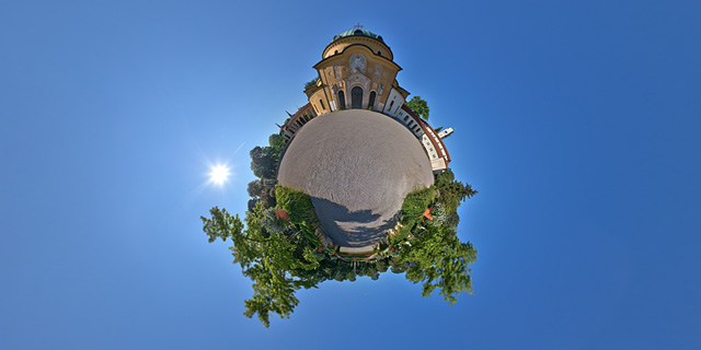 Panoramafoto Westfriedhof München